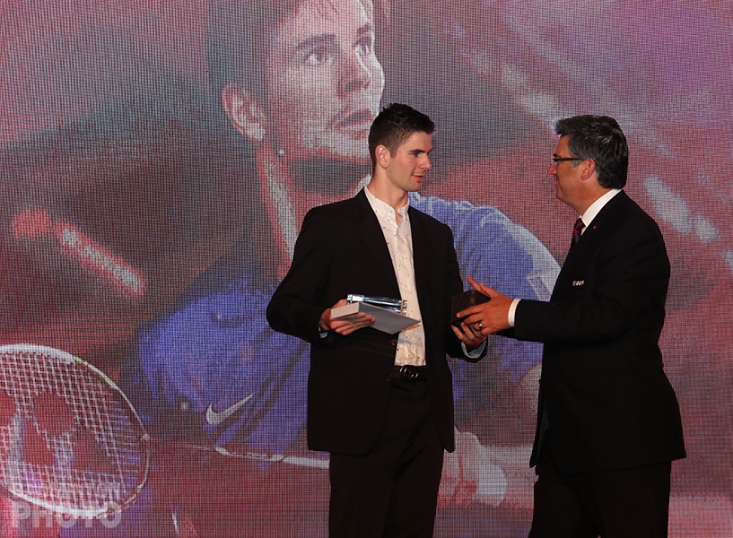 Lucas Mazur, Male Para-Badminton Player of the Year