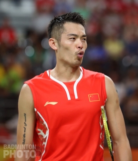 Lin Dan at the 2016 Rio Olympics