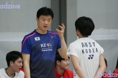 An Se Yeong (KOR) with Head Coach Ahn Jae Chang