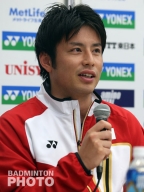 Kenichi Hayakawa at the Japan Open