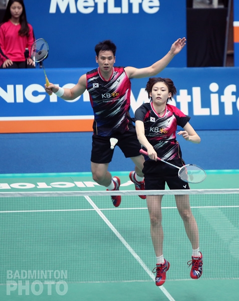 Ko Sung Hyun and Kim Ha Na on the offensive at the 2016 Korea Open