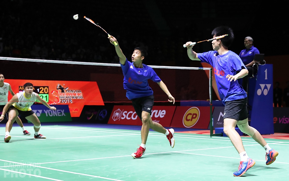 Thailand Masters champions Tinn Isriyanet and Kittisak Namdash