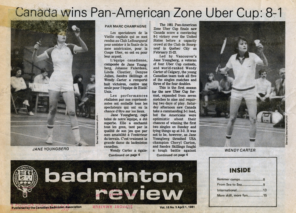 Badminton Review 1981