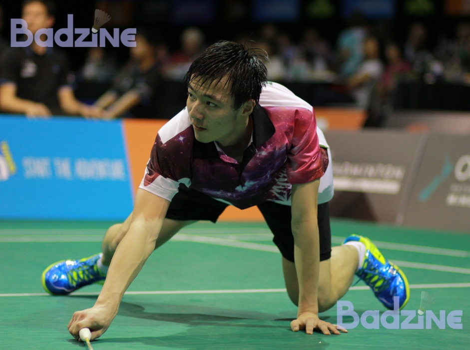 Wang Tzu Wei at the 2014 New Zealand Open
