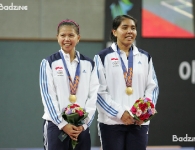 Greysia Polii / Nitya Krishinda Maheswari (INA) - 2014 Asian Games women's doubles gold medallists
