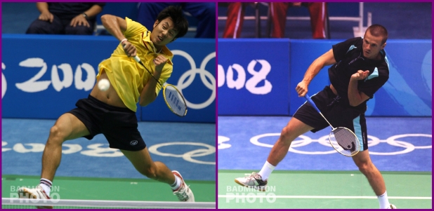 Boonsak Ponsana and Robert Mateusiak in their 3rd of 5 Olympic appearances - Beijing 2008