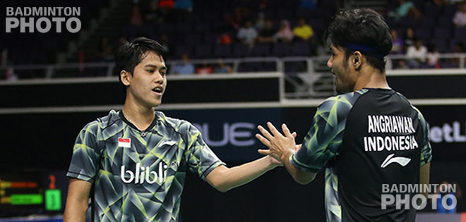 Indonesia’s Hardianto helped score the first of four wins that produced first time Superseries semi-finalists at the expense of top seeds as he and Berry Angriawan downed Olympic silver medallists […]