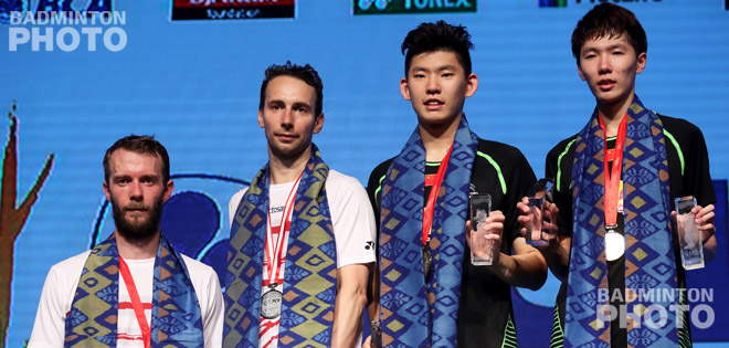 One year after their first meeting and first loss at the hands of the world #1, Li Junhui and Liu Yuchen topped the podium and took the biggest title of […]