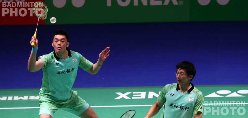 Chinese Taipei’s Wang Chi Lin became the first player to win the doubles double in a major tournament this year, with mixed partner Lee Chia Hsin getting the first major title of her career.