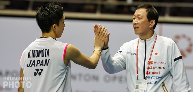 World champion and world #1 Kento Momota cruised his way through to the finals after beating Viktor Axelsen, 21-15, 21-18. Japan has successfully sent finalists in all events save for […]