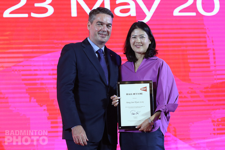 Former Korean singles star Bang Soo Hyun was inducted into the badminton Hall of Fame on Thursday, at a gala dinner attached to the BWF Annual General Meeting. Photos: Mark […]