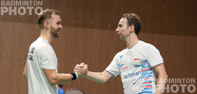 Mads Conrad-Petersen and 3-time Korea Open champion Mathias Boe upset world #7 Han/Zhou for the second straight week. By Don Hearn, Badzine correspondent live in Incheon.  Photos: Yves Lacroix / […]