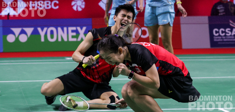 Mixed doubles again produced the biggest upsets of the day but this time it was Malaysia’s Hoo/Cheah and India’s Rankireddy/Ponnappa punching above their weight. By Don Hearn.  Photos: Badmintonphoto (live) […]
