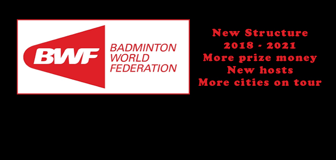 Today, almost exactly 10 years after the kick-off of the Superseries era, the BWF unveiled its new structure of tournaments for the years 2018-2021.  China, England and Indonesia will host […]