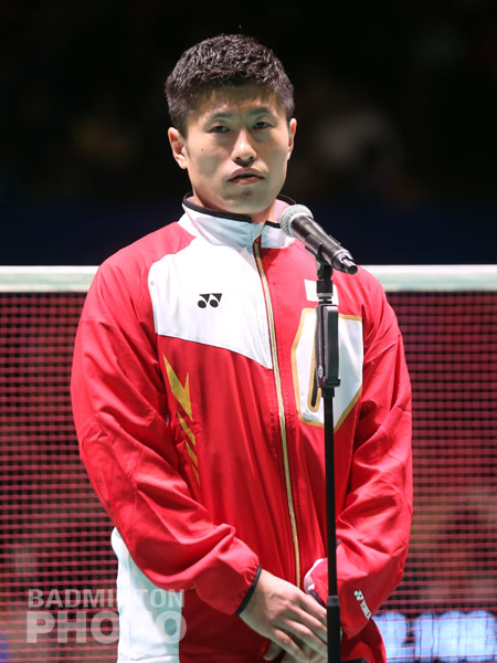 Sho Sasaki farewell ceremony at the Japan Open