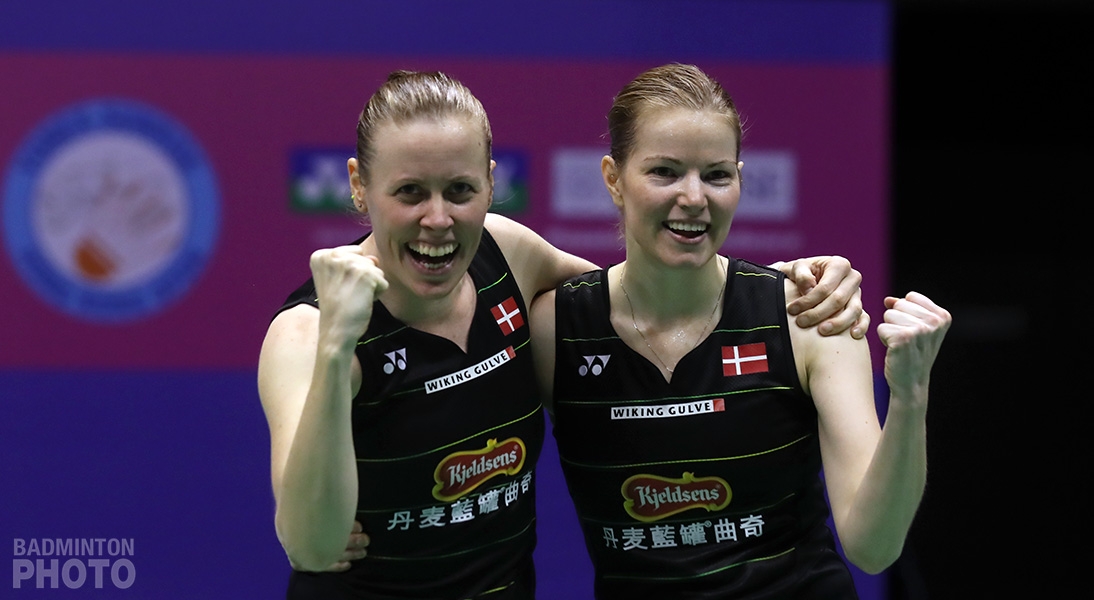 Kamilla Rytter Juhl and Christinna Pedersen