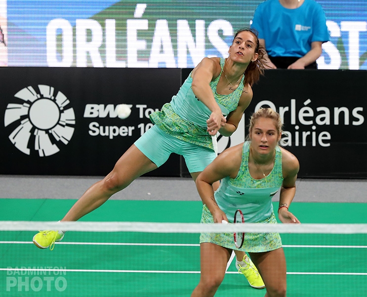 Orleans Masters champions Stefani and Gabriela Stoeva