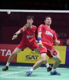 Shin Baek Cheol and Ko Sung Hyun at the 2019 Thailand Open