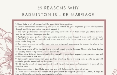 25 Reasons WHY BADMINTON is Like Marriage_thumb
