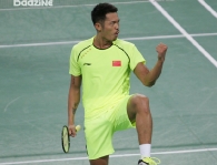 Lin Dan at the 2014 Asian Games