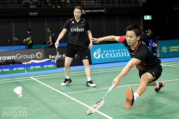 Arisa Higashino and Yuta Watanabe at the 2019 Australian Open