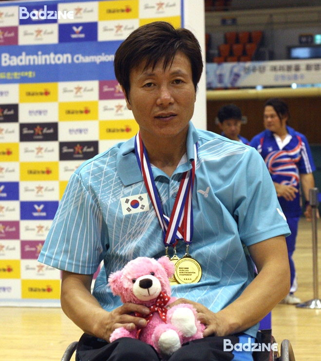 Lee Sam Seop at the 2009 IBAD World Championships