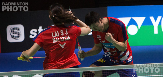 Malaysia’s Goh Soon Huat and Shevon Jemie Lai took their first mixed title at a six-figure badminton event, making the German Open their second major title. By Don Hearn.  Photos: […]