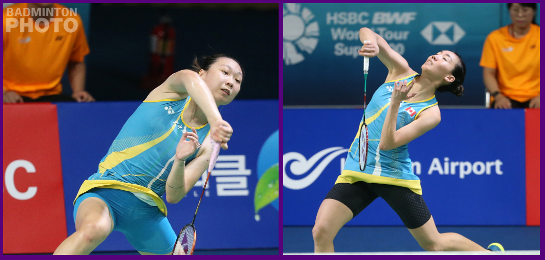 Pan American badminton’s four top women won three big matches at the Korea Open, starting with Zhang Beiwen ousting 2017 winner P. V. Sindhu, followed by wins for 2 of […]
